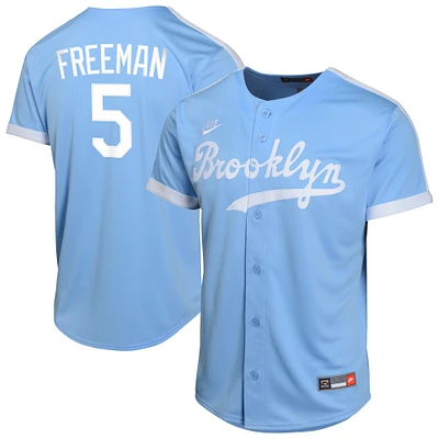 Men's Nike Freddie Freeman Royal Los Angeles Dodgers Limited Cooperstown Collection Alternate Jersey