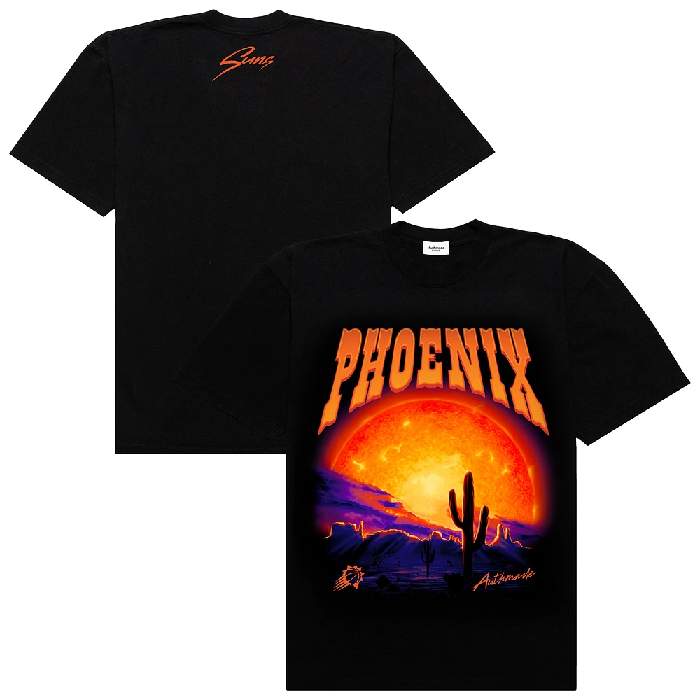Unisex Authmade Black Phoenix Suns Solar Flare T-Shirt