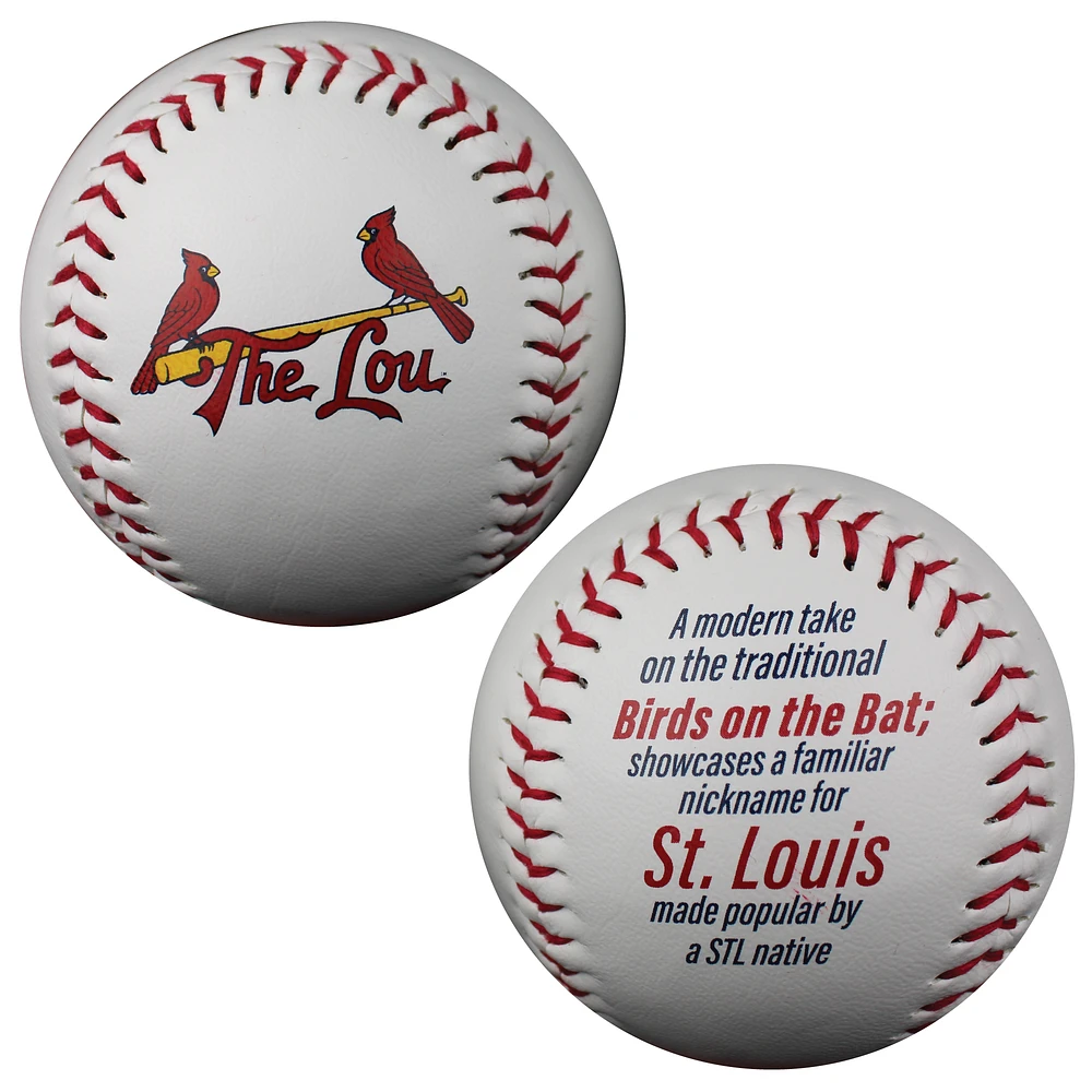 St. Louis Cardinals Cooperstown Collection Primary Logo Baseball
