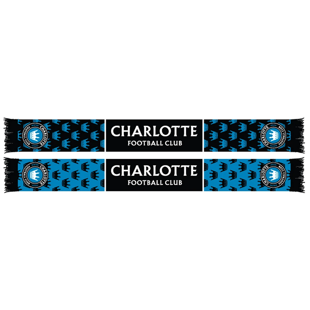 Unisex Blue Charlotte FC Crowns Scarf