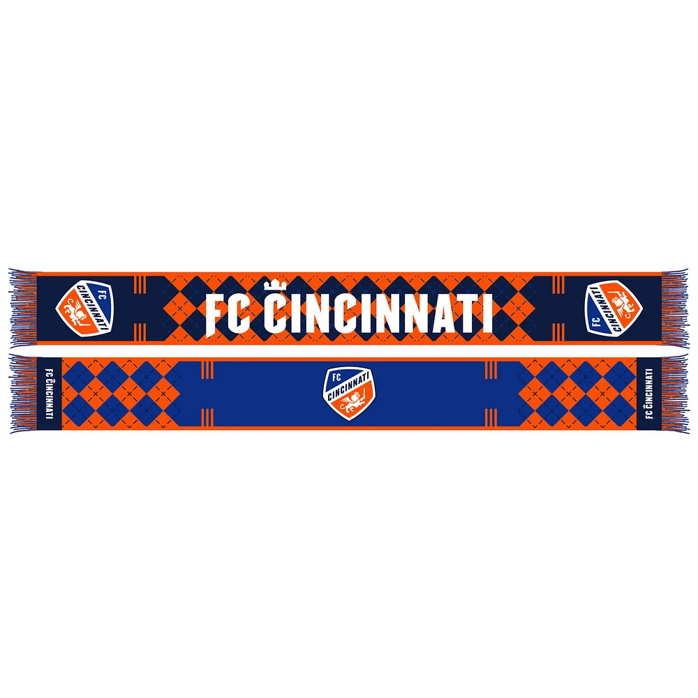 Unisex Orange FC Cincinnati Defend Scarf
