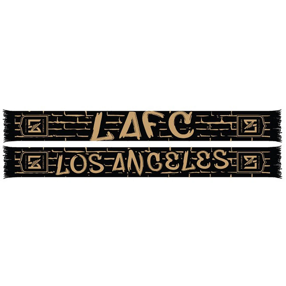 Unisex Black LAFC Graffiti Scarf