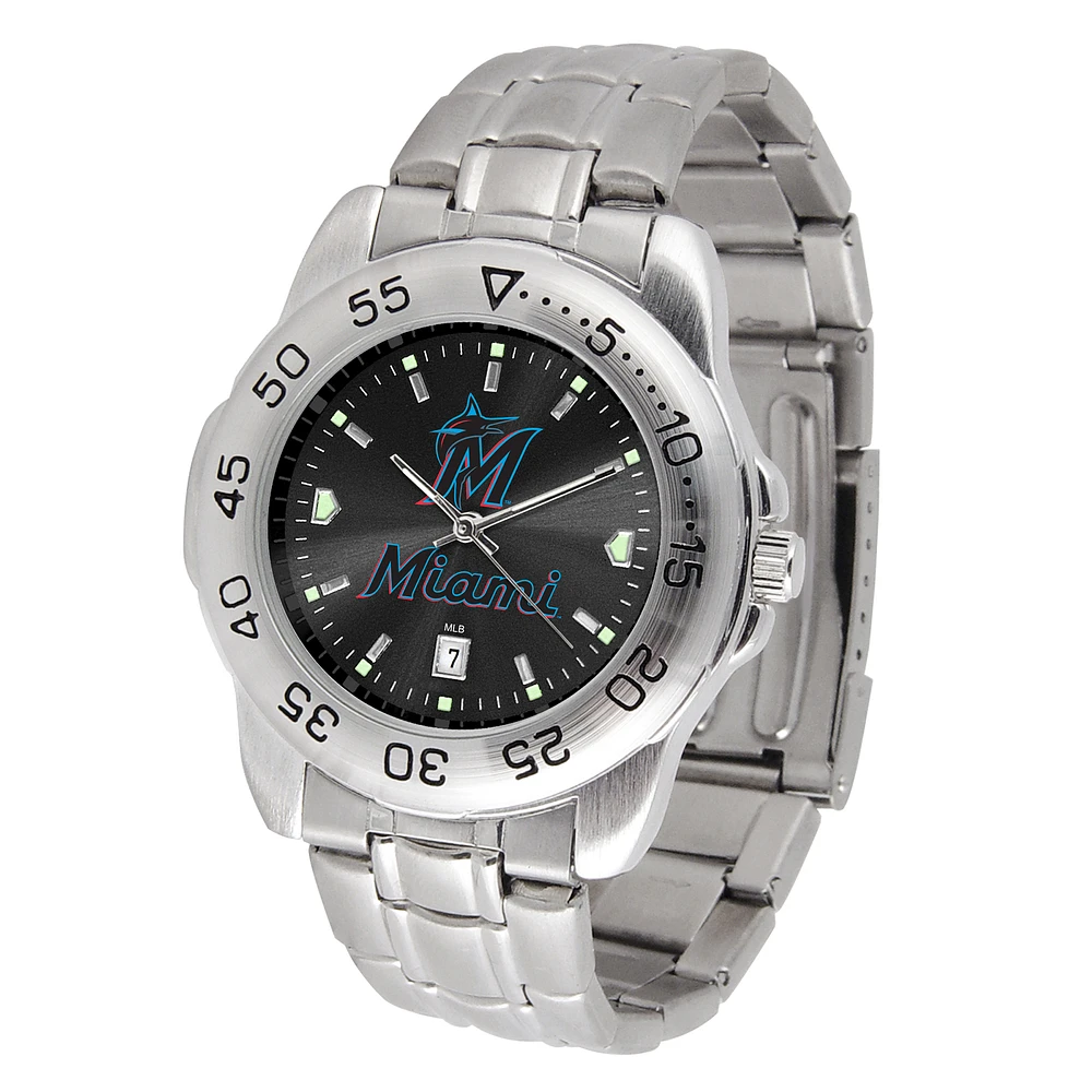 Miami Marlins Clutch Watch