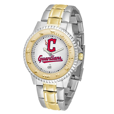 Cleveland Guardians Two-Tone Zone Watch