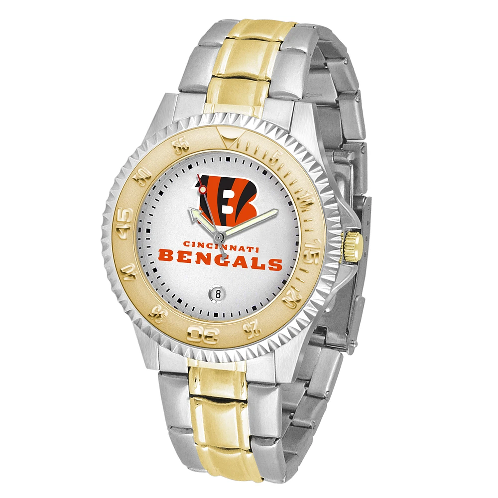 Cincinnati Bengals Two-Tone Zone Watch