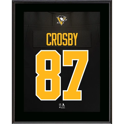 Sidney Crosby Pittsburgh Penguins 10.5" x 13" Jersey Number Sublimated Player Plaque