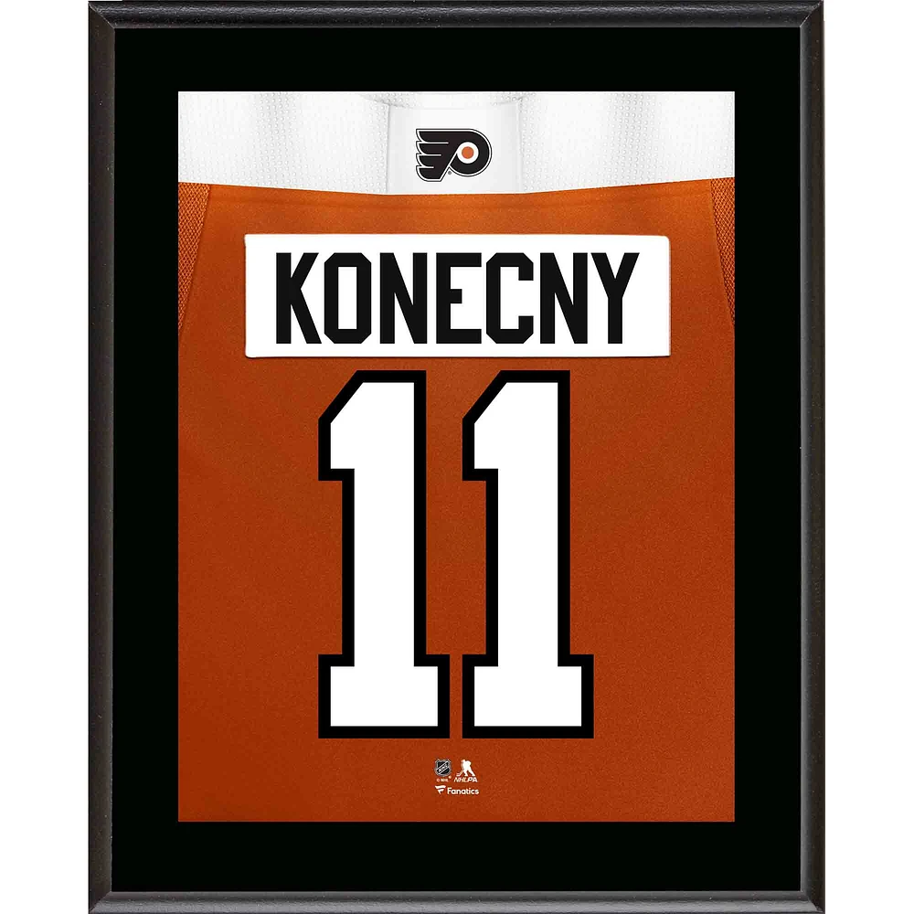 Travis Konecny Philadelphia Flyers 10.5" x 13" Jersey Number Sublimated Player Plaque