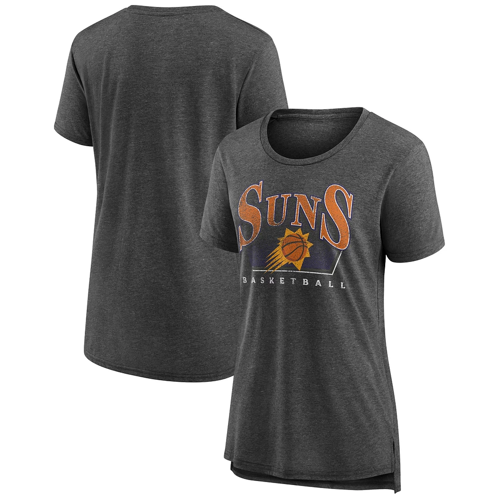 Women's Gray Phoenix Suns Selection Tri-Blend T-Shirt