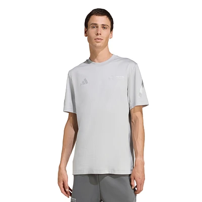 Men's adidas Gray Mercedes-AMG Petronas F1 Team Silverstone Pack T-Shirt