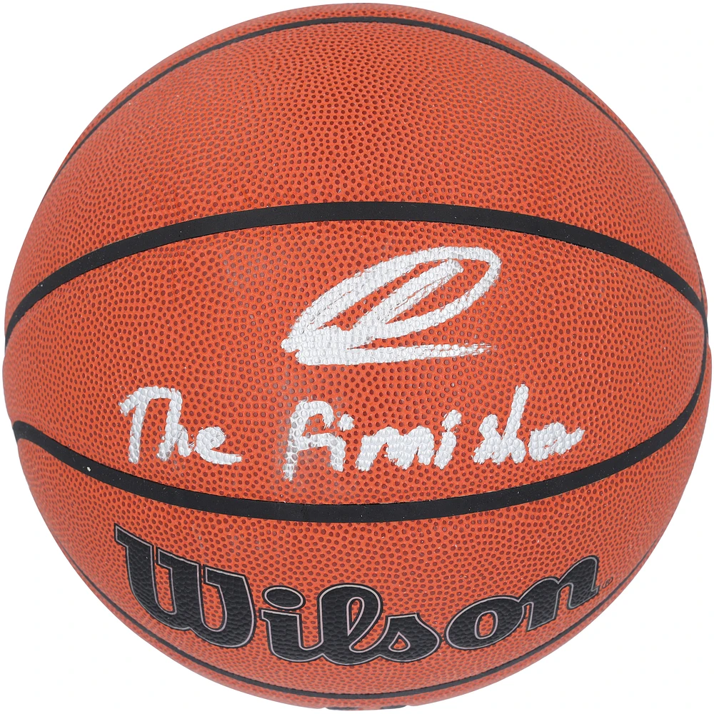 Lauri Markkanen Utah Jazz Autographed Wilson Authentic Series Indoor/Outdoor Basketball with "The Finnisher" Inscription
