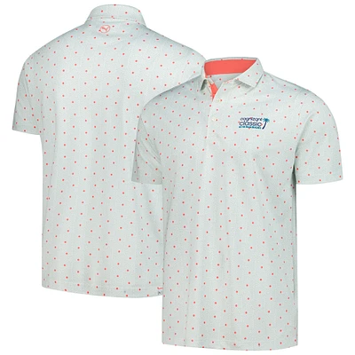 Men's Puma Mint 2025 Cognizant Classic Pique Botanical Polo
