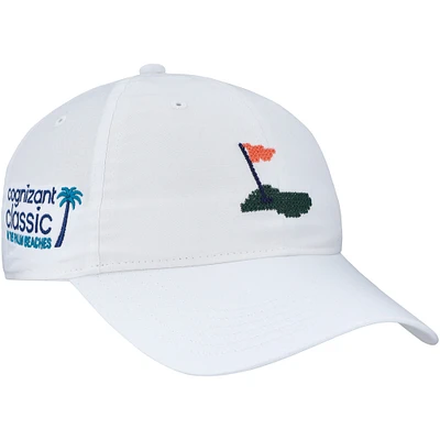 Men's Puma White Cognizant Classic Needlepoint Dad Adjustable Hat