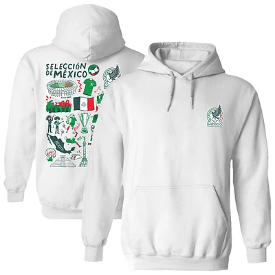 Women's Vive La Fete Mexico National Team Impressions Artwork Pullover Hoodie