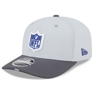 Men's New Era Gray/Graphite 2025 NFL Training Camp 9SEVENTY Adjustable Hat