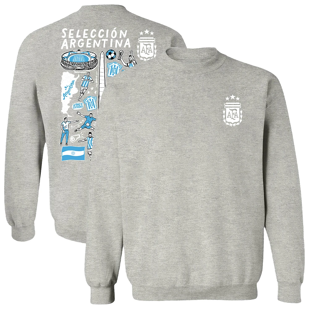 Women's Vive La Fete Argentina National Team Impressions Artwork Pullover Sweatshirt