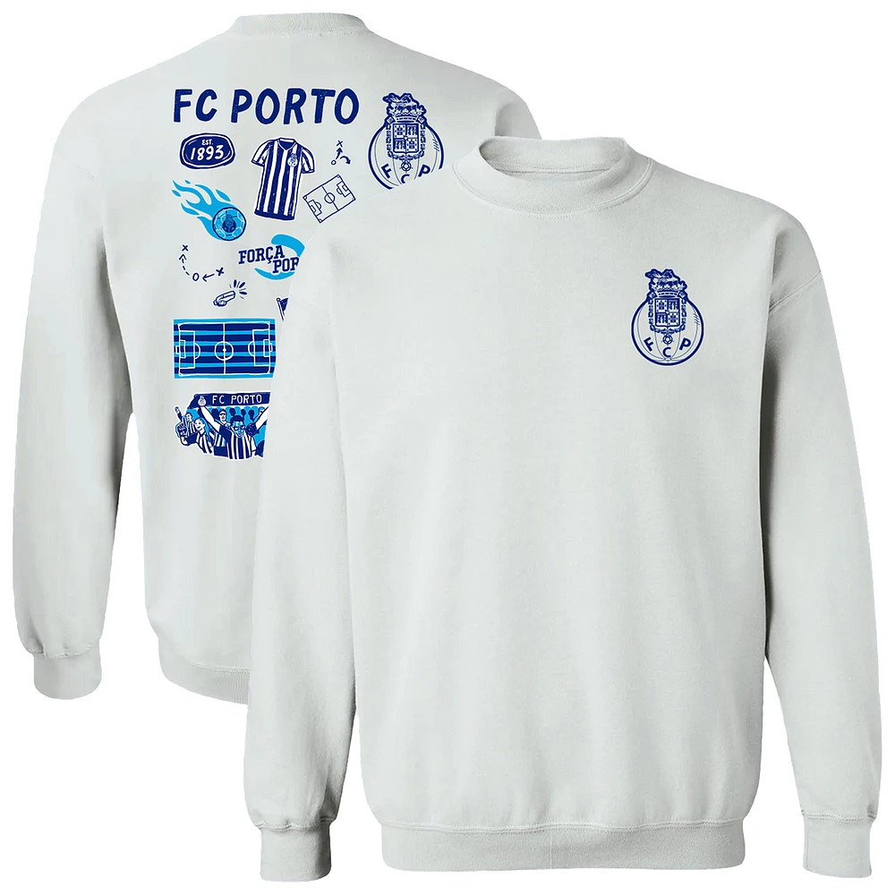Women's Vive La Fete FC Porto Impressions Artwork Pullover Sweatshirt