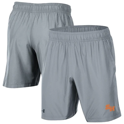 Men's Under Armour Gray Sam Houston State Bearkats Woven Shorts