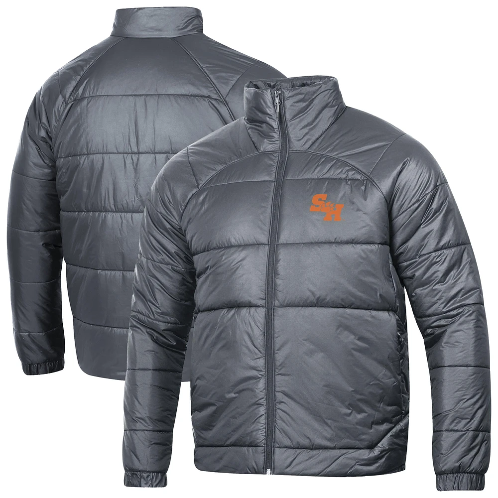 Men's Under Armour Gray Sam Houston State Bearkats Insulate Full-Zip Jacket