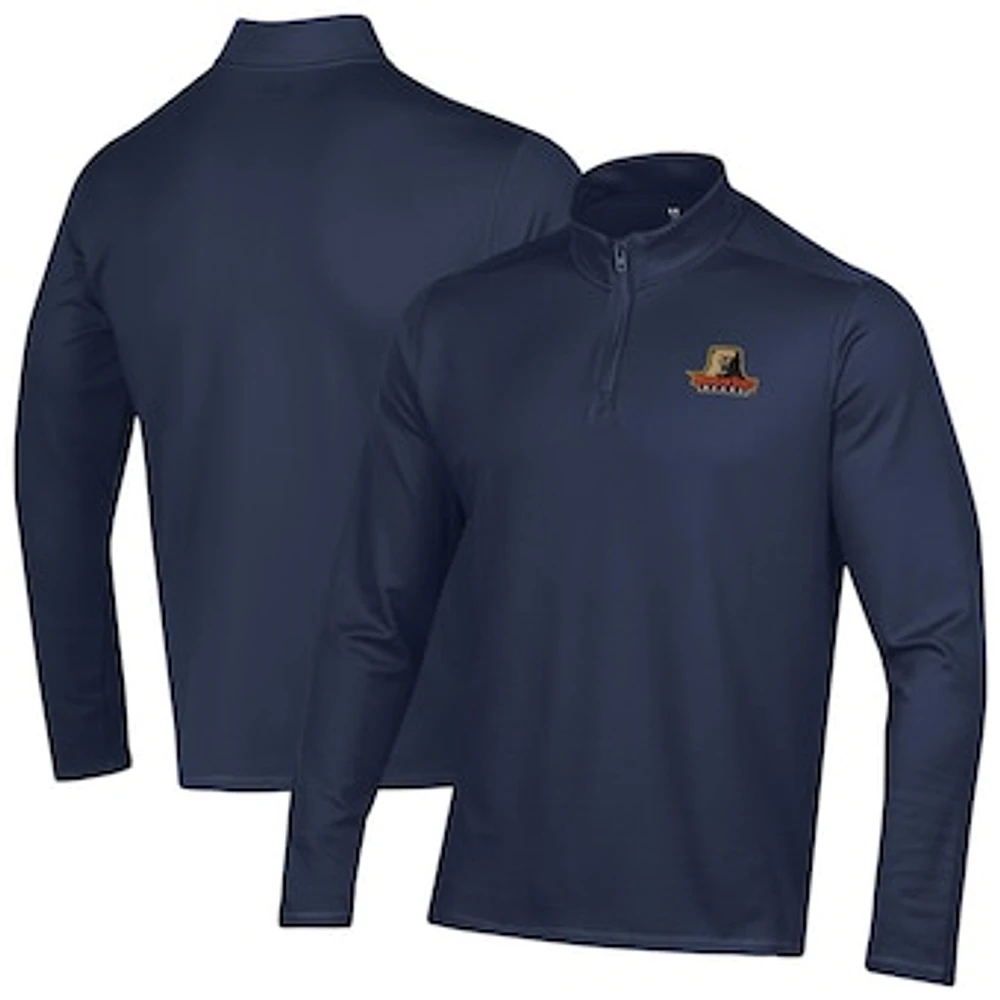 Men's Under Armour Navy Morgan State Bears Motion Quarter-Zip Jacket