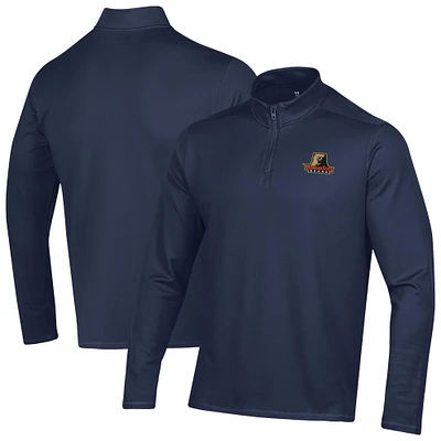 Men's Under Armour Navy Morgan State Bears Motion Quarter-Zip Jacket