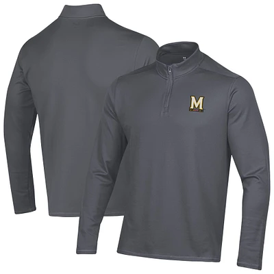 Men's Under Armour Gray Maryland Terrapins Motion Quarter-Zip Jacket