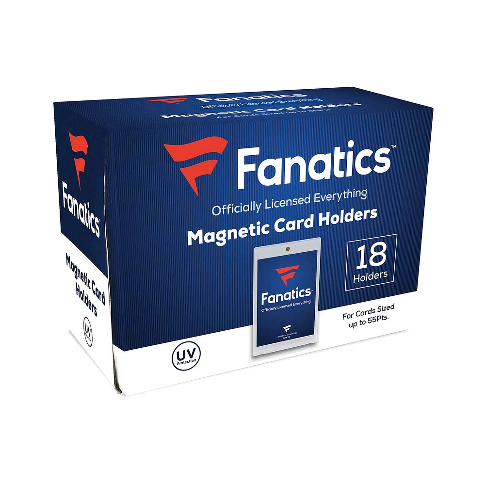 Fanatics 55pt Magnetic Card Holder - 18-Count Box