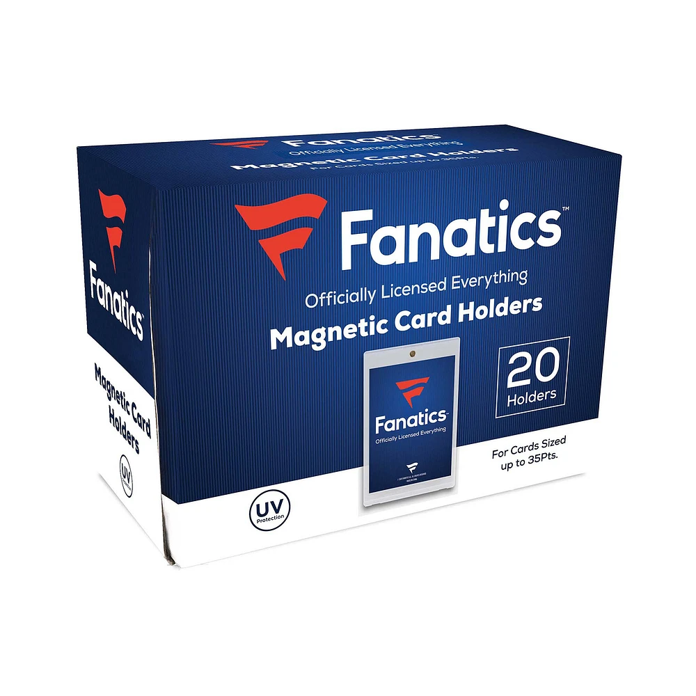 Fanatics 35pt Magnetic Card Holder - 20-Count Box