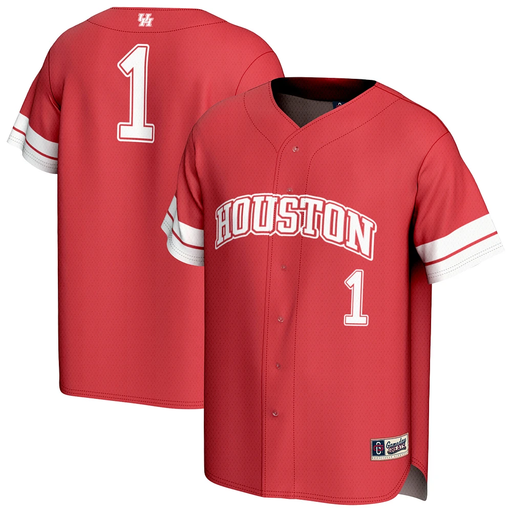 Youth GameDay Greats Red Houston Cougars Collegiate Baseball Fashion Jersey