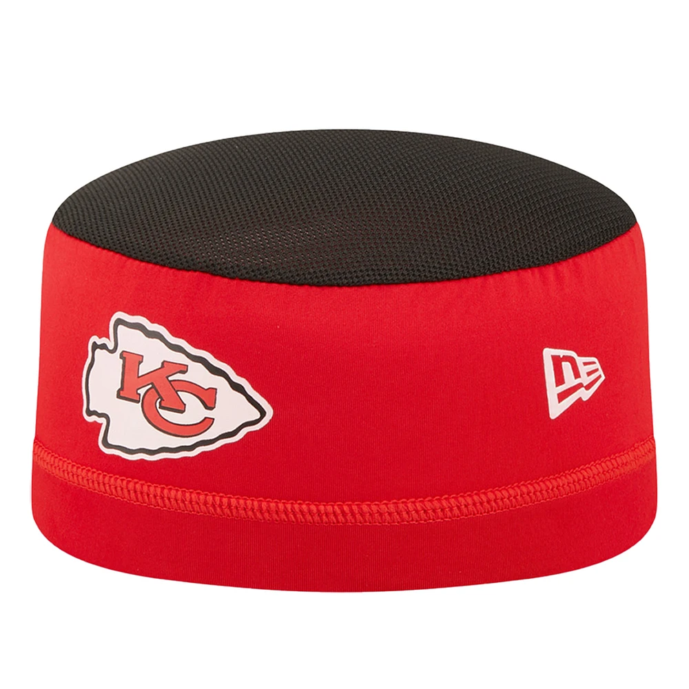 Men's New Era Red Kansas City Chiefs NFL Training Camp Official Skully
