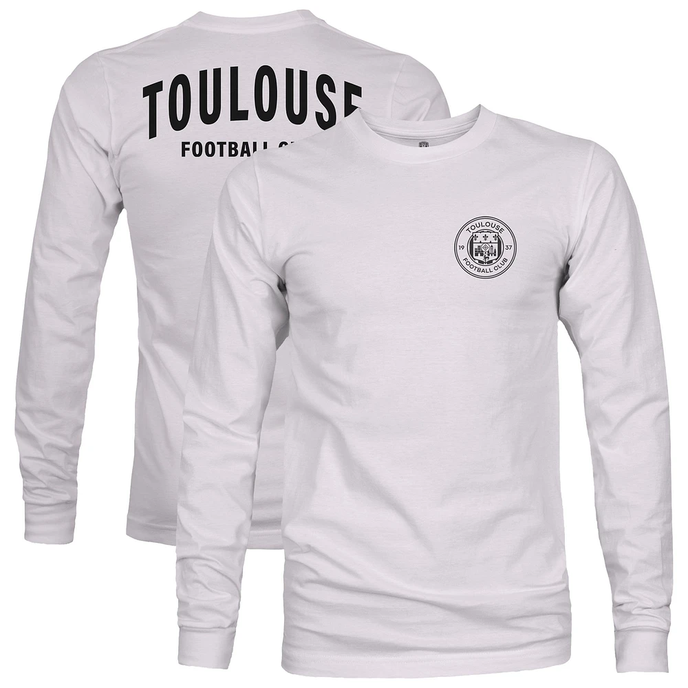 Men's 1863FC Silver Toulouse Arch Long Sleeve T-Shirt