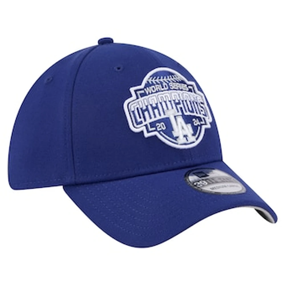 Men's New Era Royal Los Angeles Dodgers 2024 World Series Champions 39THIRTY Flex Hat