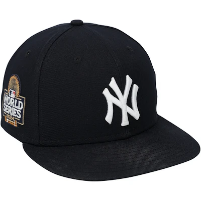 Luke Weaver New York Yankees Game-Used Navy New Era Cap vs. Los Angeles Dodgers on October 30, 2024 - World Series Game 5