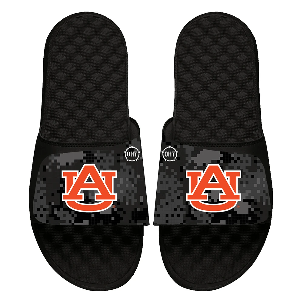 Unisex ISlide Black Auburn Tigers Digi Camo Slide Sandals