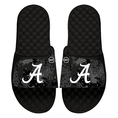 Unisex ISlide Black Alabama Crimson Tide Digi Camo Slide Sandals