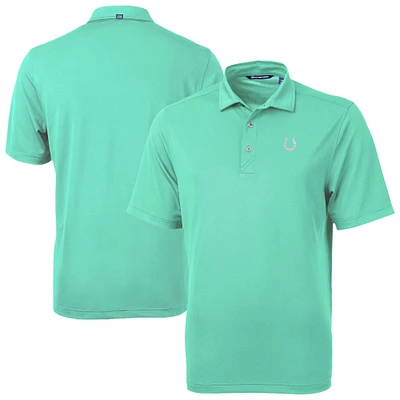 Men's Cutter & Buck  Green Indianapolis Colts Virtue Eco Pique Recycled Polo