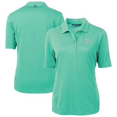 Women's Cutter & Buck Chicago Bears Virtue Eco Pique Recycled Polo