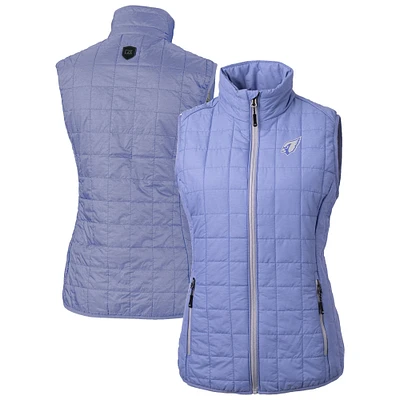 Women's Cutter & Buck Lavender Arizona Cardinals Rainier PrimaLoft® Eco Insulated Full-Zip Puffer Vest