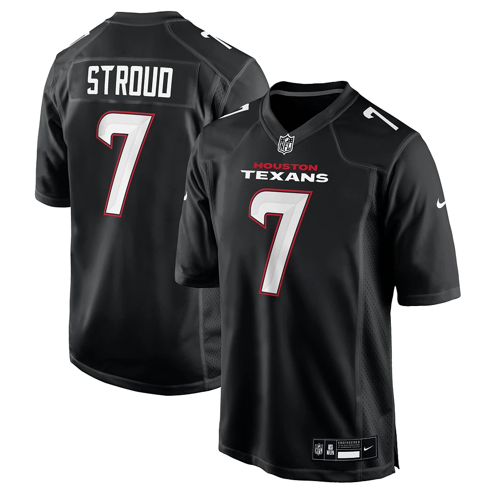 Men's Nike C.J. Stroud Carbon Black Houston Texans Fashion Jersey