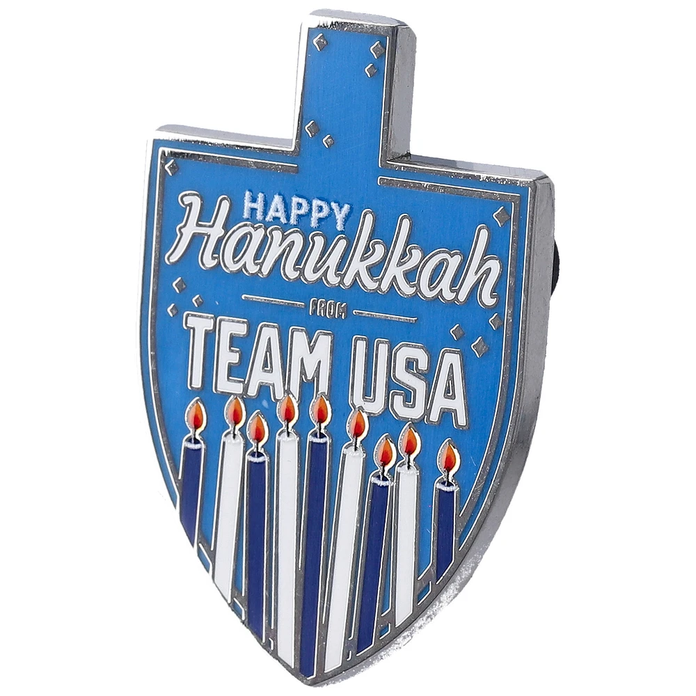 Team USA Happy Hannukkah Pin