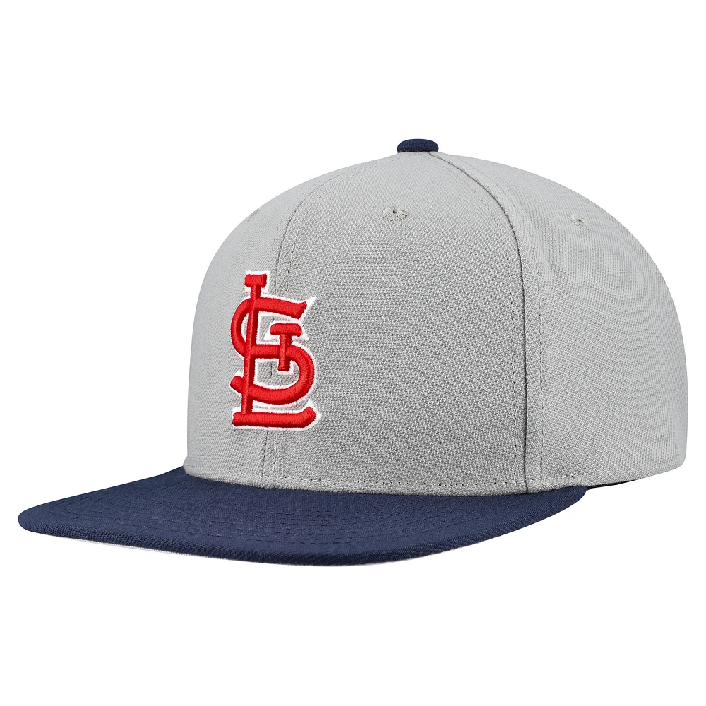 Men's Mitchell & Ness St. Louis Cardinals Cooperstown Collection Basic Flip Snapback Hat