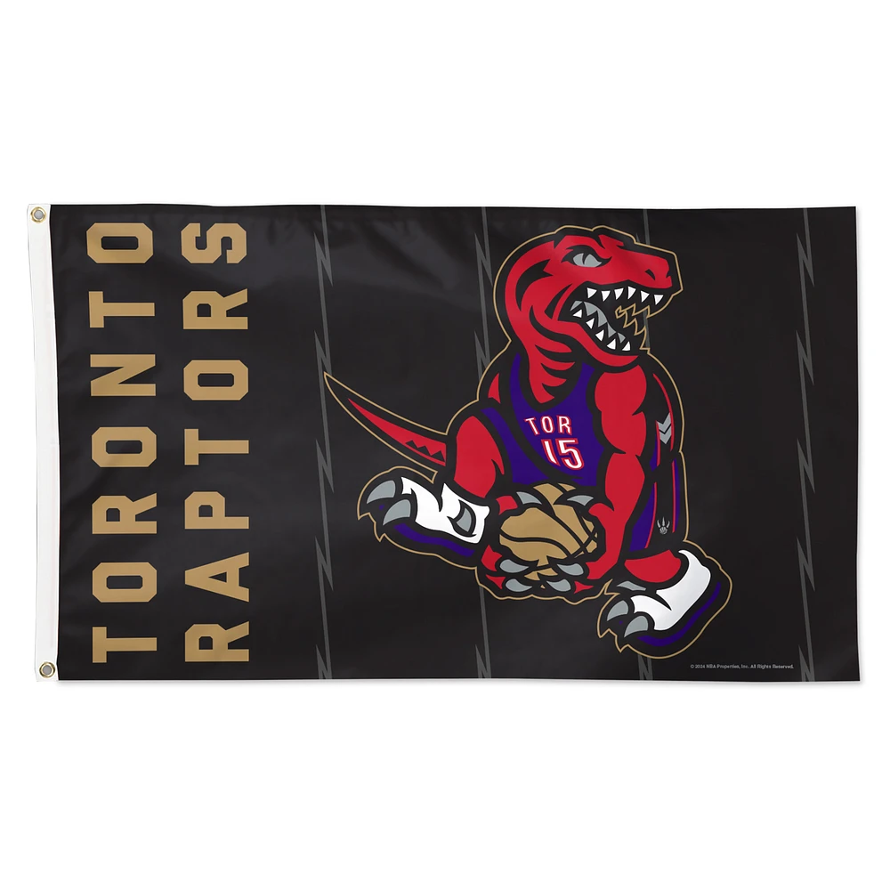 WinCraft Toronto Raptors 2024/25 City Edition One-Sided 3' x 5' Deluxe Flag