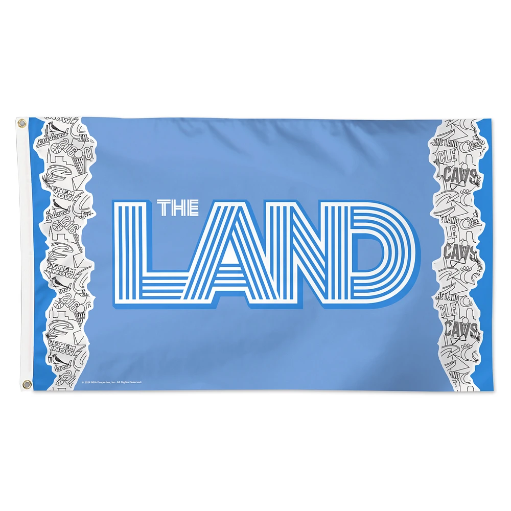 WinCraft Cleveland Cavaliers 2024/25 City Edition One-Sided 3' x 5' Deluxe Flag