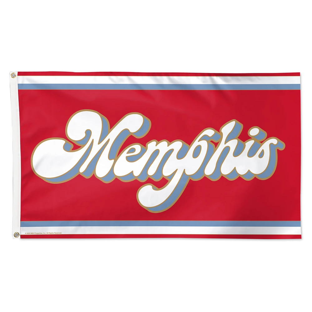 WinCraft Memphis Grizzlies 2024/25 City Edition One-Sided 3' x 5' Deluxe Flag