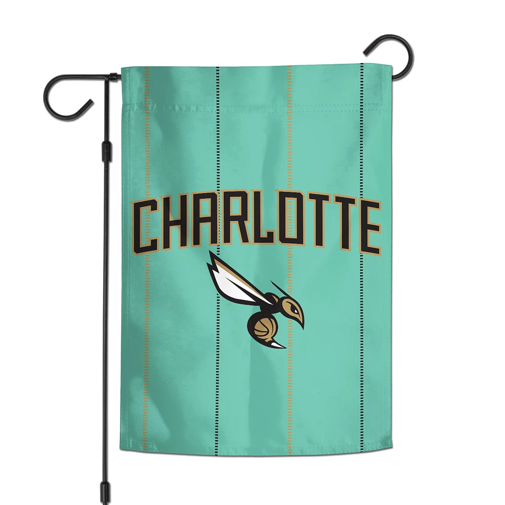 WinCraft Charlotte Hornets 2024/25 City Edition 12" x 18" Two-Sided Garden Flag