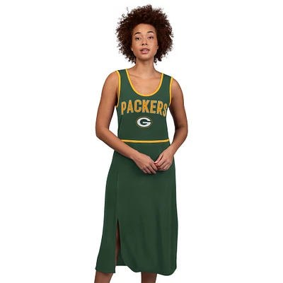 Women's G-III 4Her by Carl Banks Green Bay Packers Center Field Maxi Dress