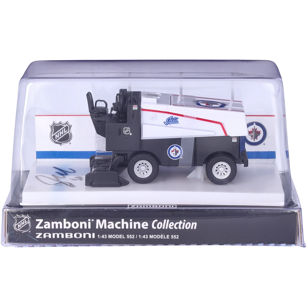 Mark Scheifele Winnipeg Jets Autographed 1:43 Scale Die-Cast Zamboni