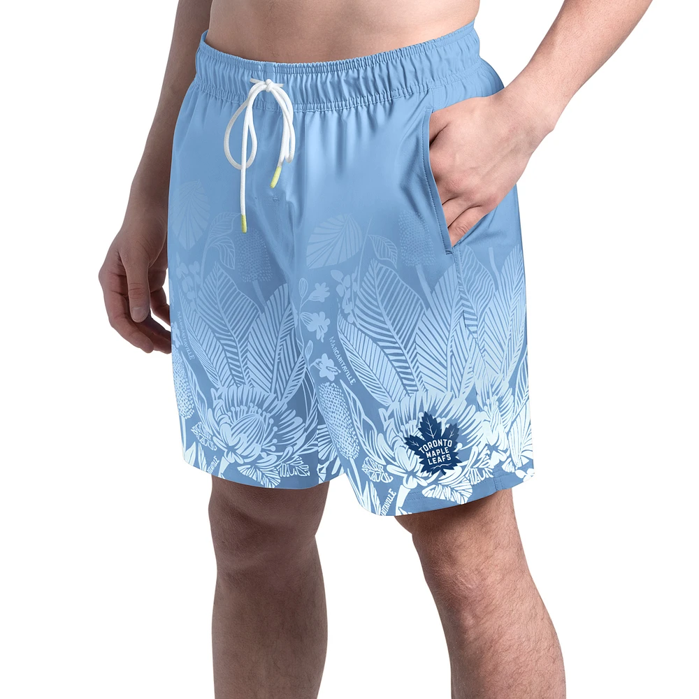 Men's Margaritaville Blue Toronto Maple Leafs Lagoon Fiesta Swim Short