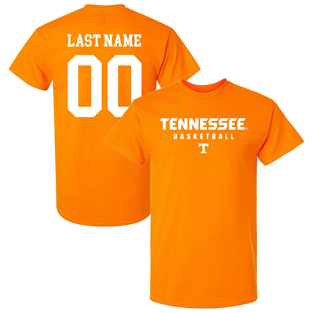 Unisex Tennessee Orange Volunteers Collegiate Men's Basketball NIL Pick-A-Player T-Shirt
