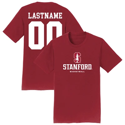 Unisex  Cardinal Stanford Collegiate Men's Basketball NIL Pick-A-Player T-Shirt