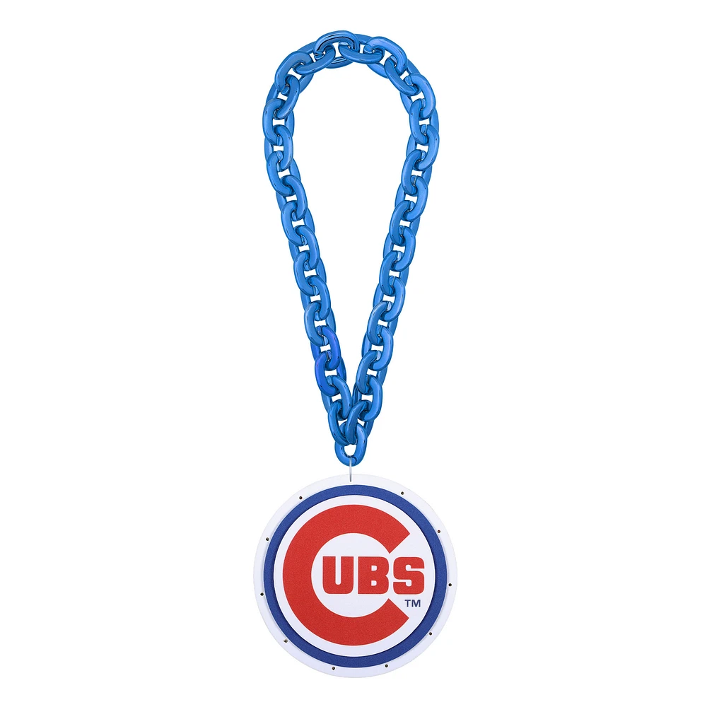 FOCO Chicago Cubs Light Up Big Logo Fan Chain